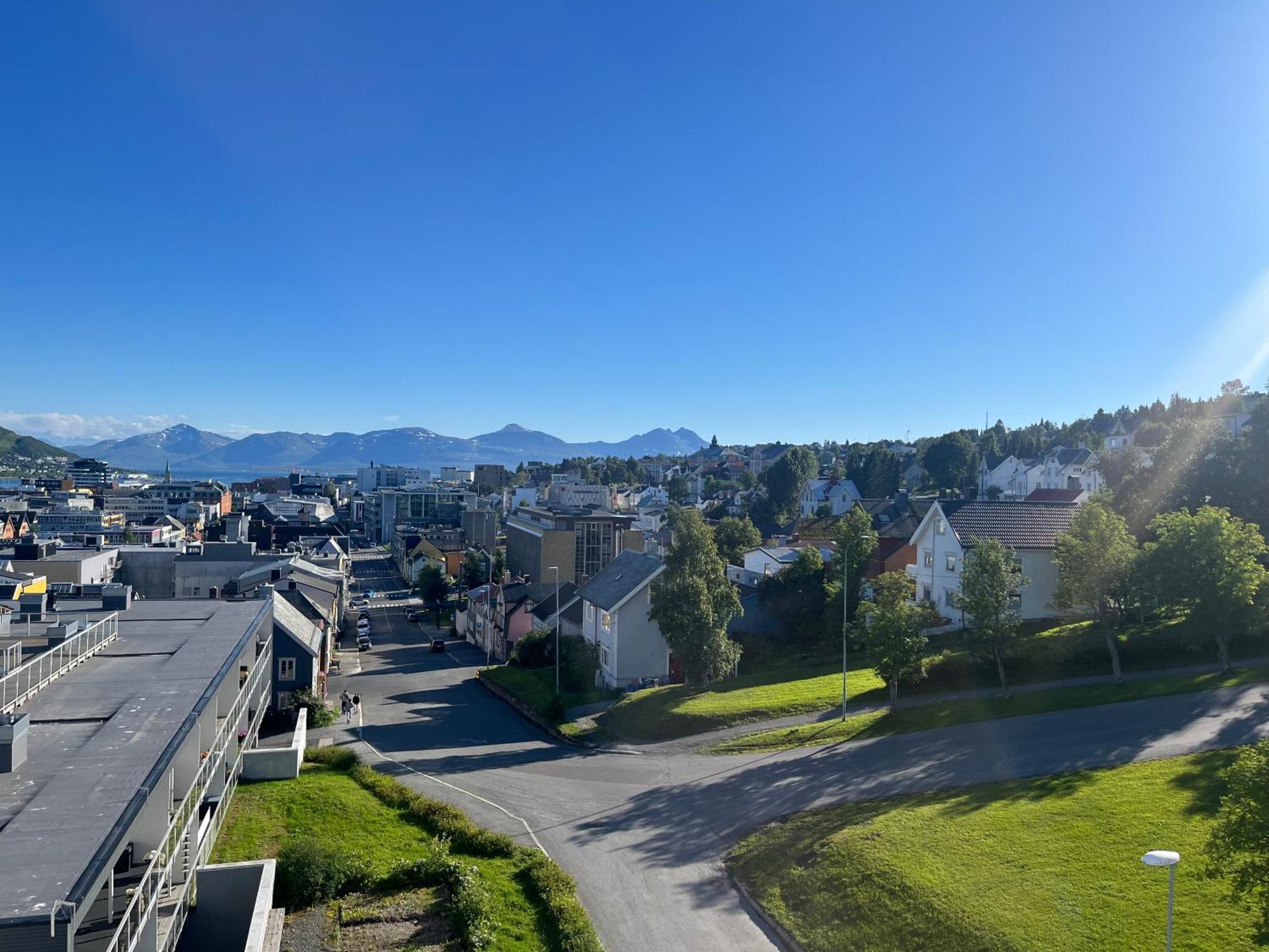 City Center 7Th Floor Apartement With Beautiful View Tromso Exterior photo